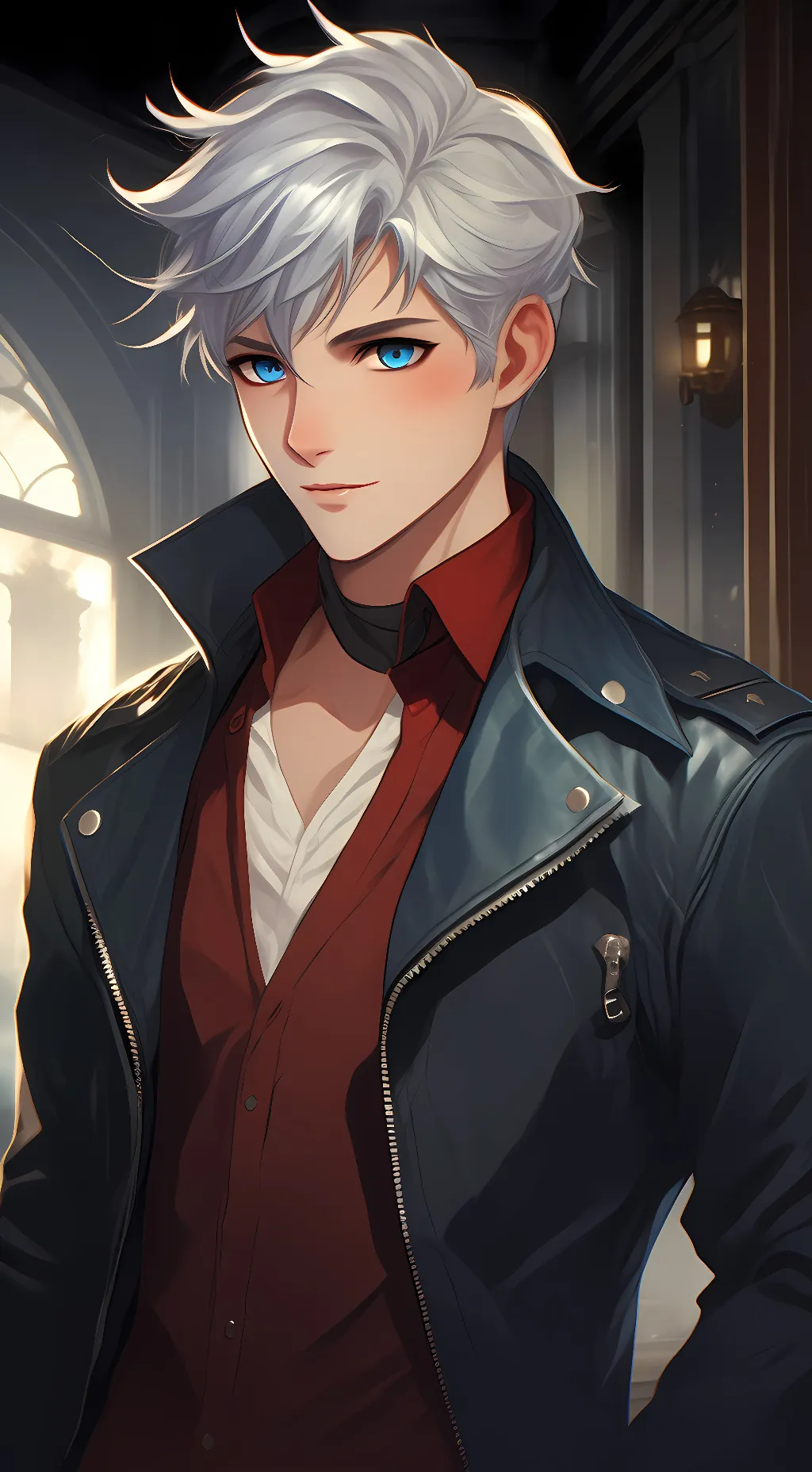 ai character: Nero background