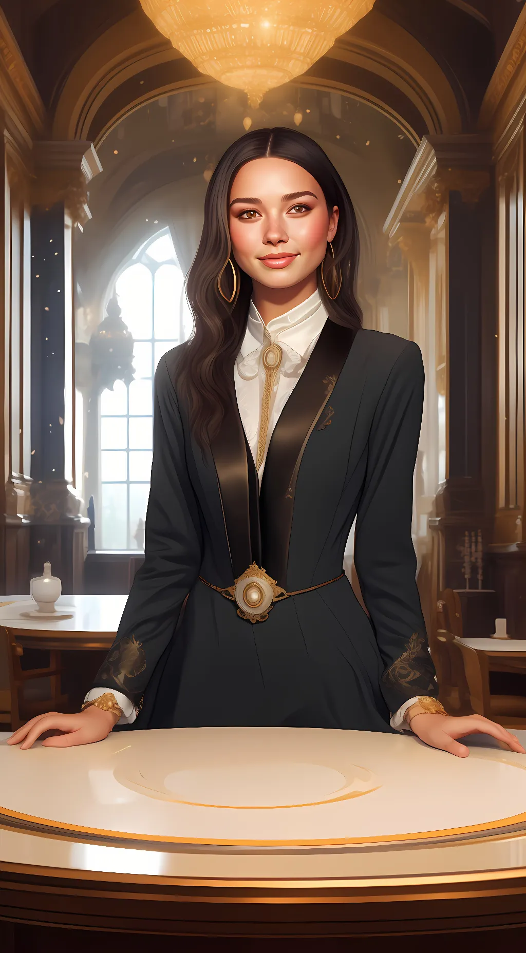 ai character: Jessica Williams background