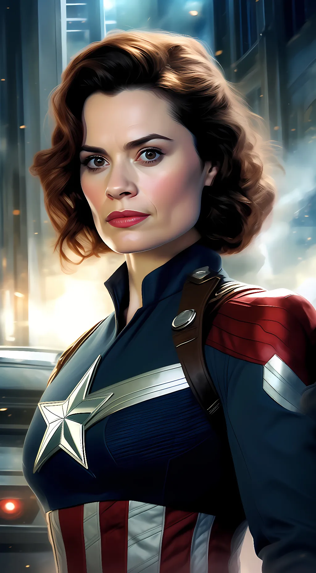 ai character: Captain Carter background