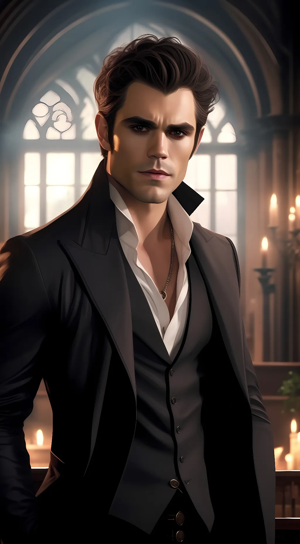 ai character: Stefan Salvatore background