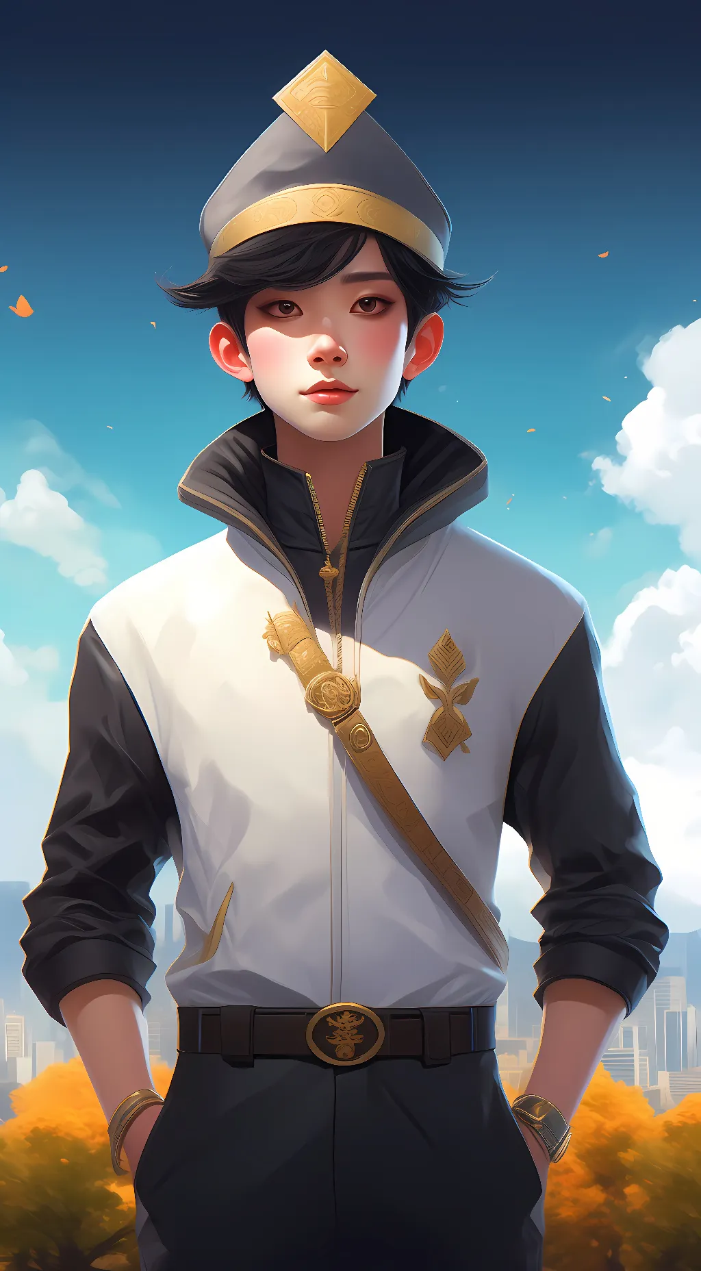 ai character: Caroline Lee background