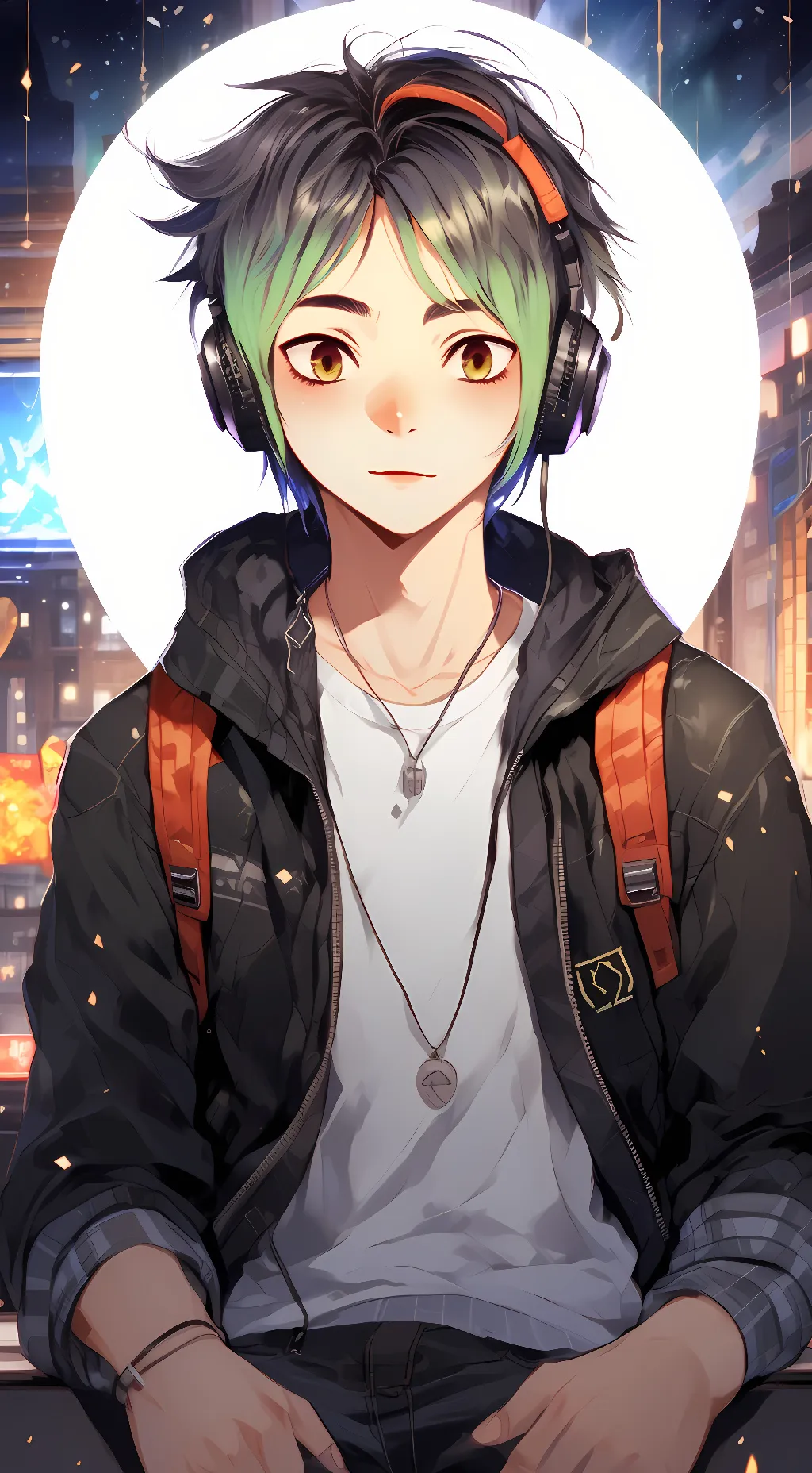 ai character: Ethan  background