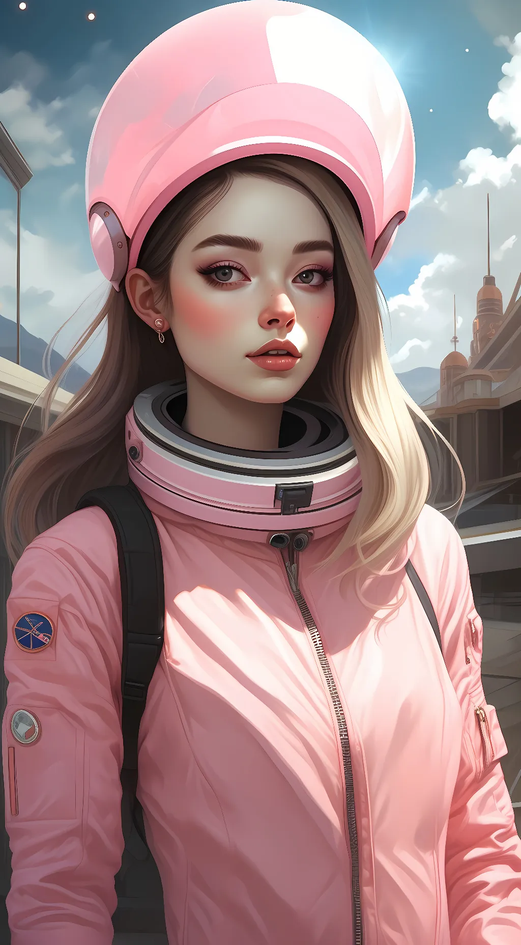 ai character: Pink Impostor background