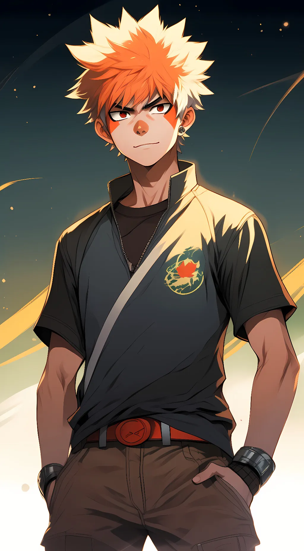 ai character: bakugo background