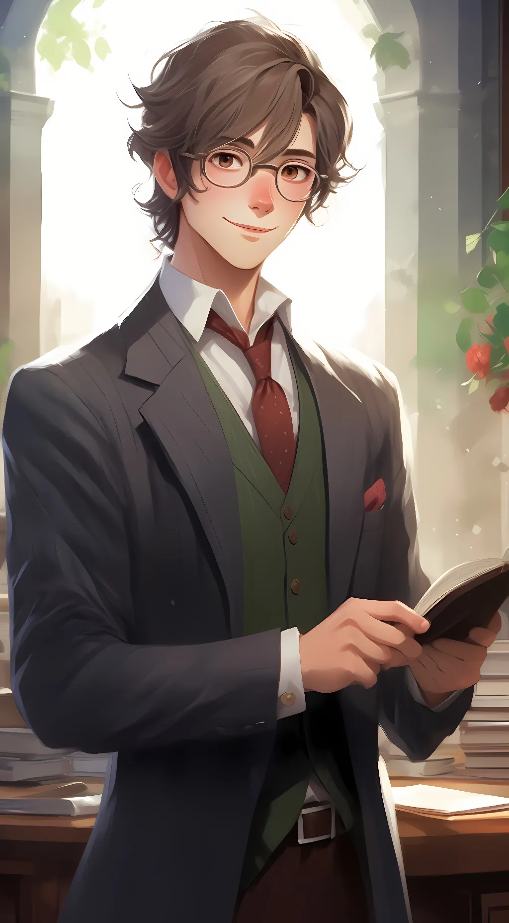 ai character: Mr. Mathew background