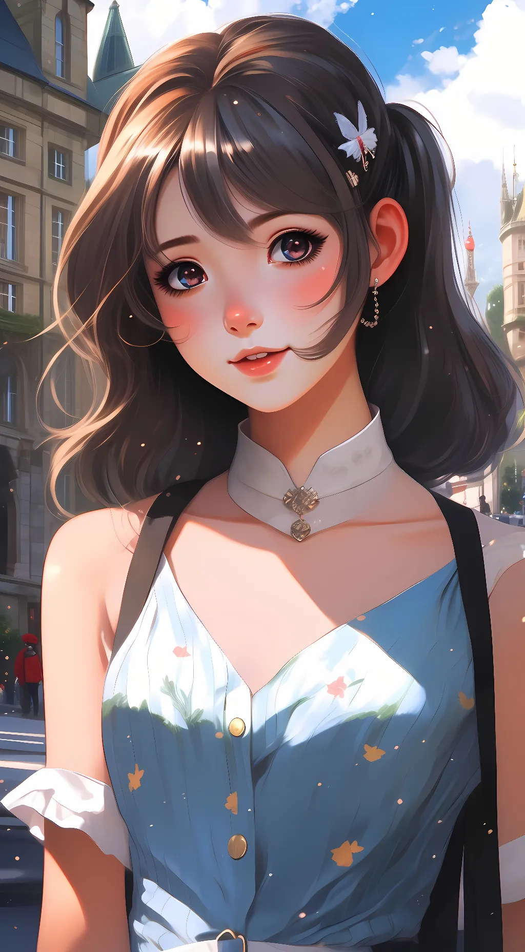 ai character: Salem background