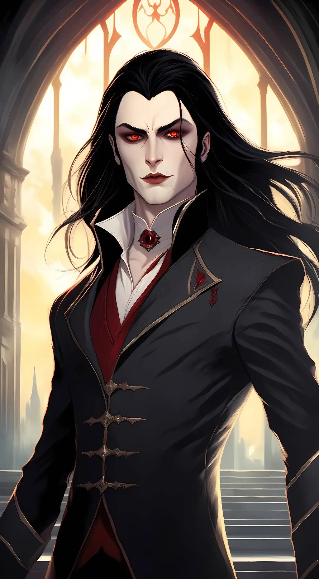 ai character: Aro Volturi background