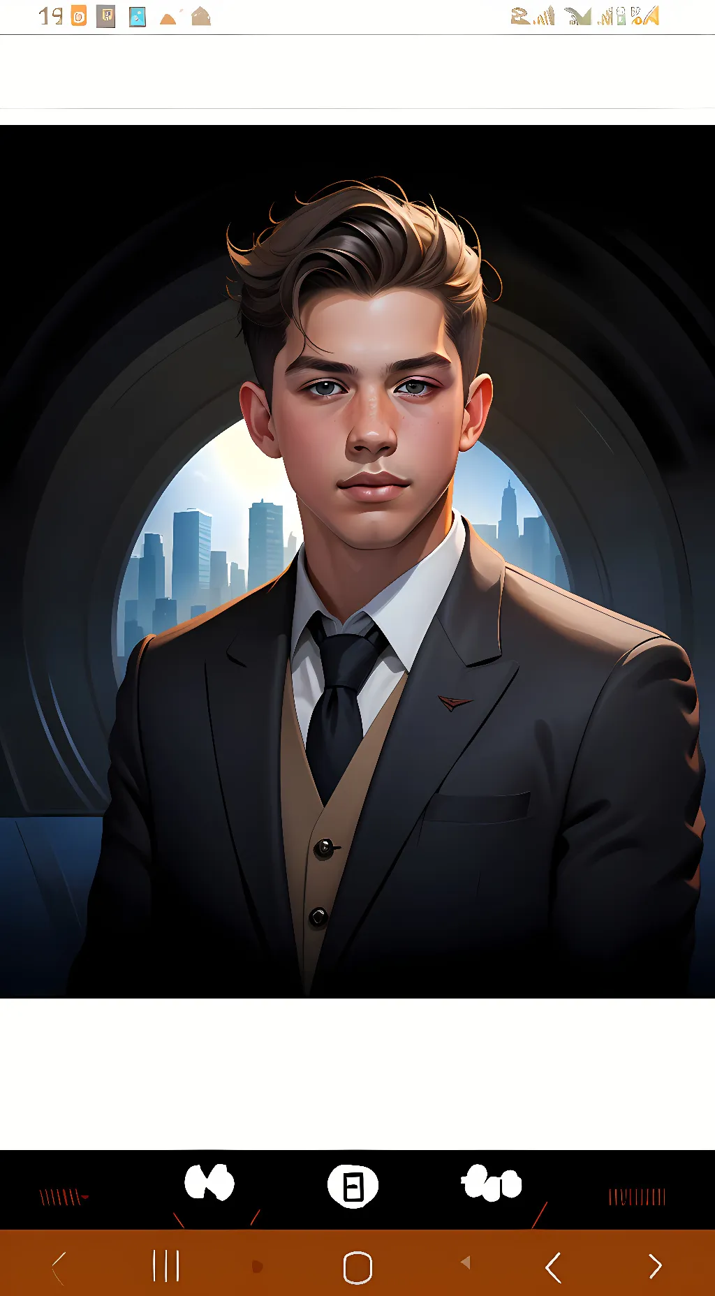 ai character: james background