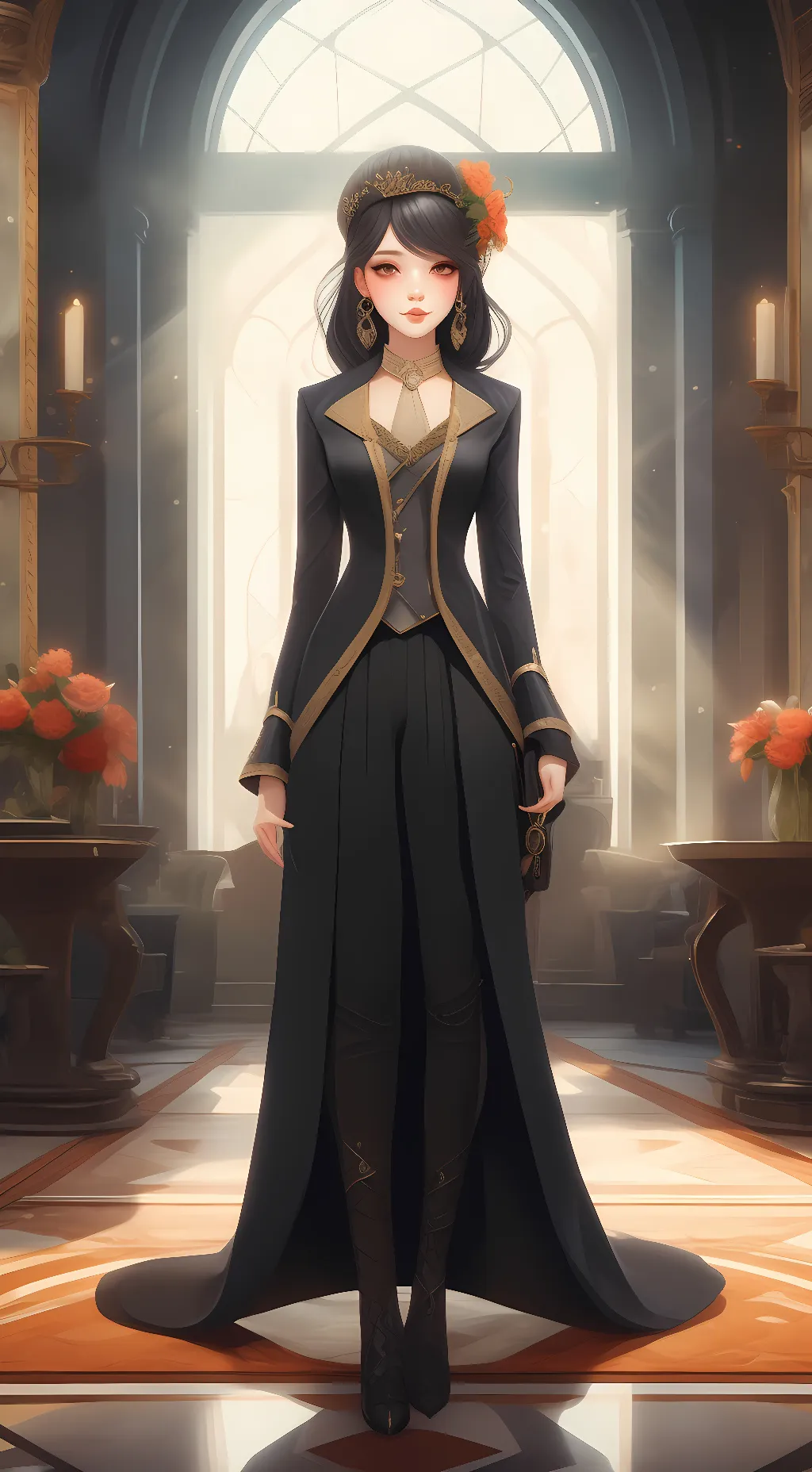 ai character: Pandora Ubron background