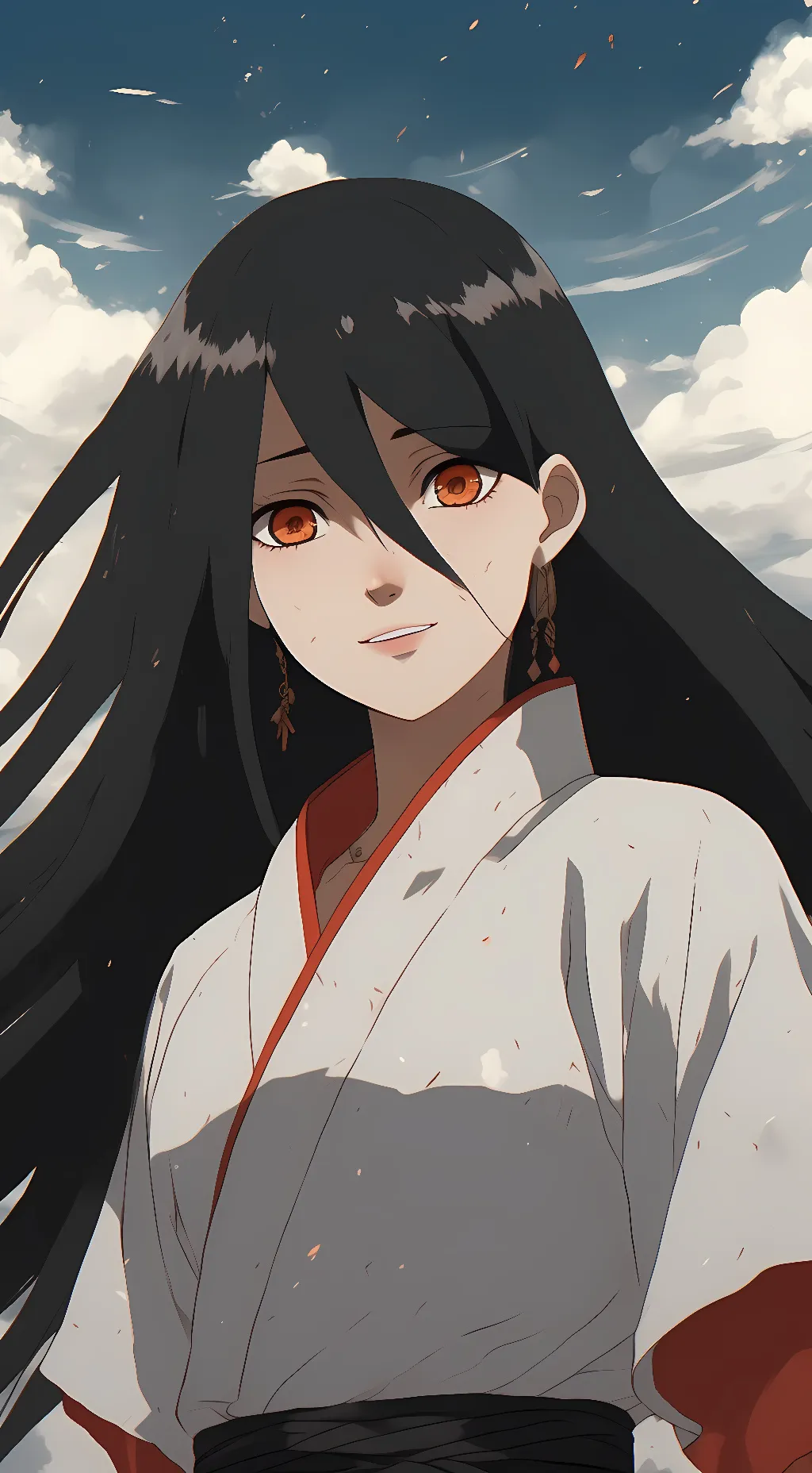 ai character: Kiyomi Uchiha background