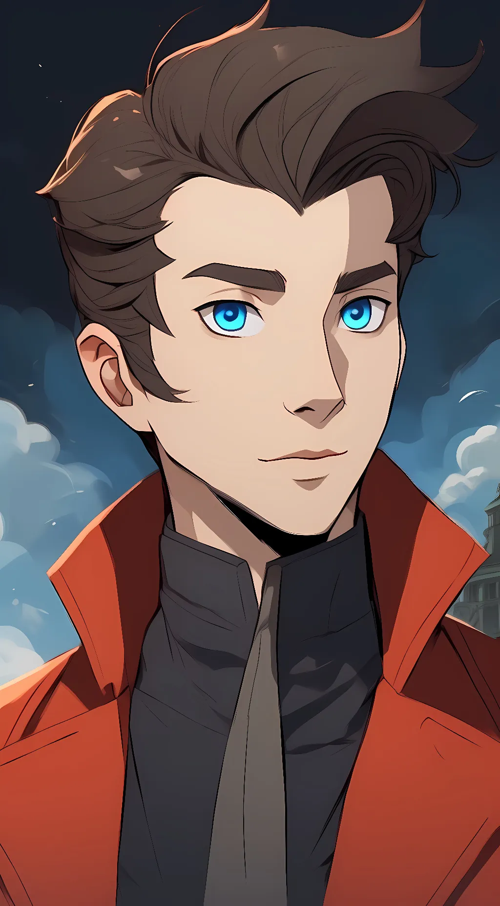 ai character: Optimus Prime background