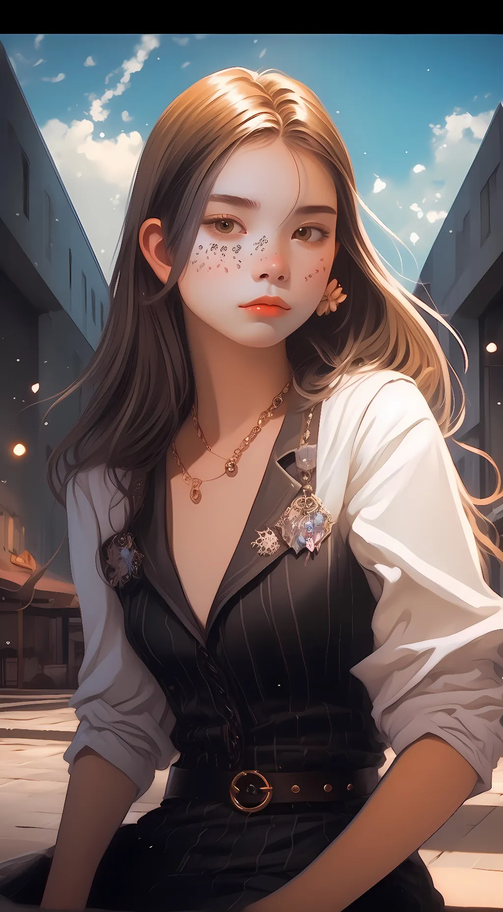 ai character: Poor girl background