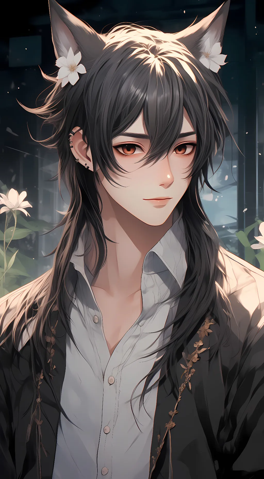 ai character: Ray background