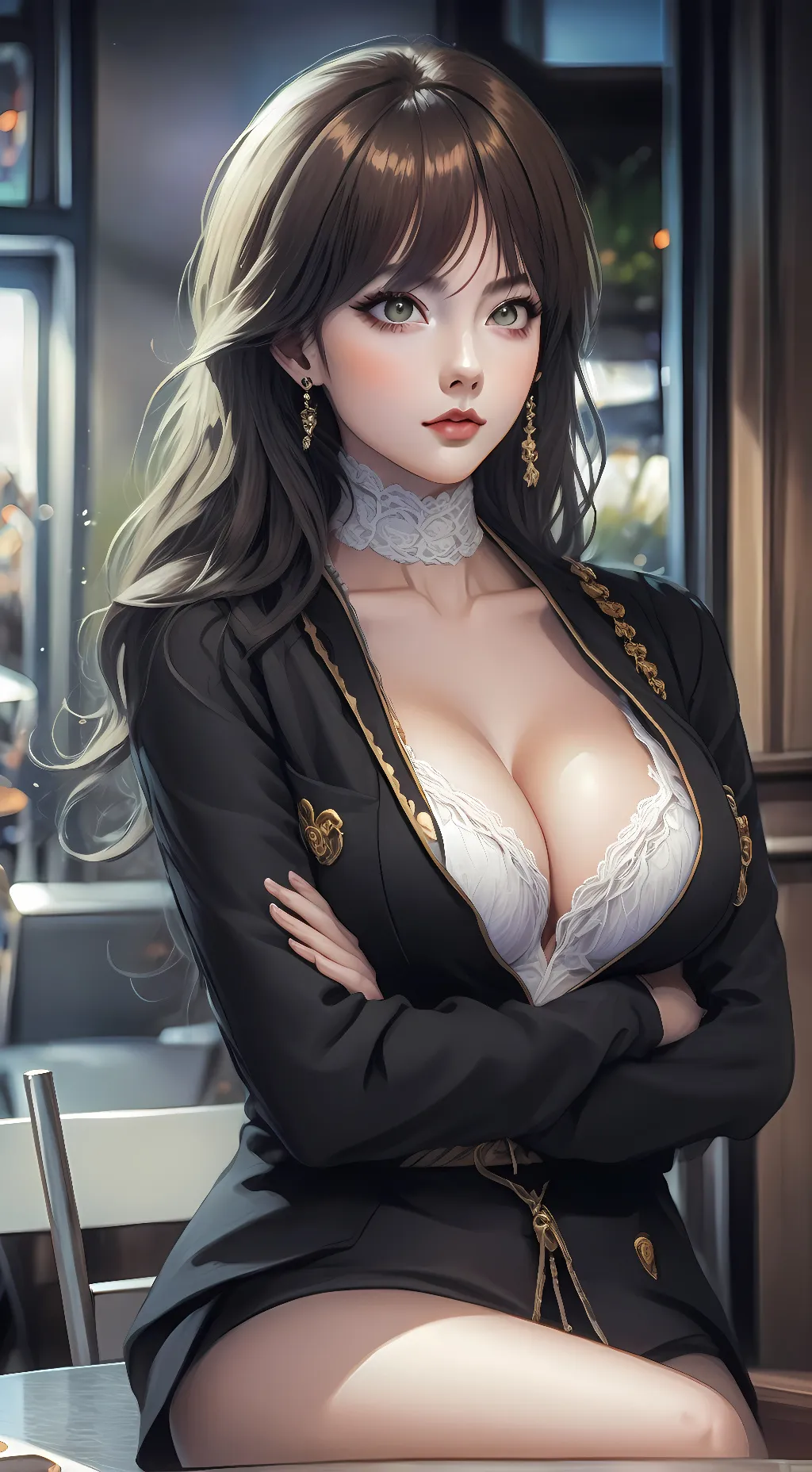 ai character: 张嘉倪 background