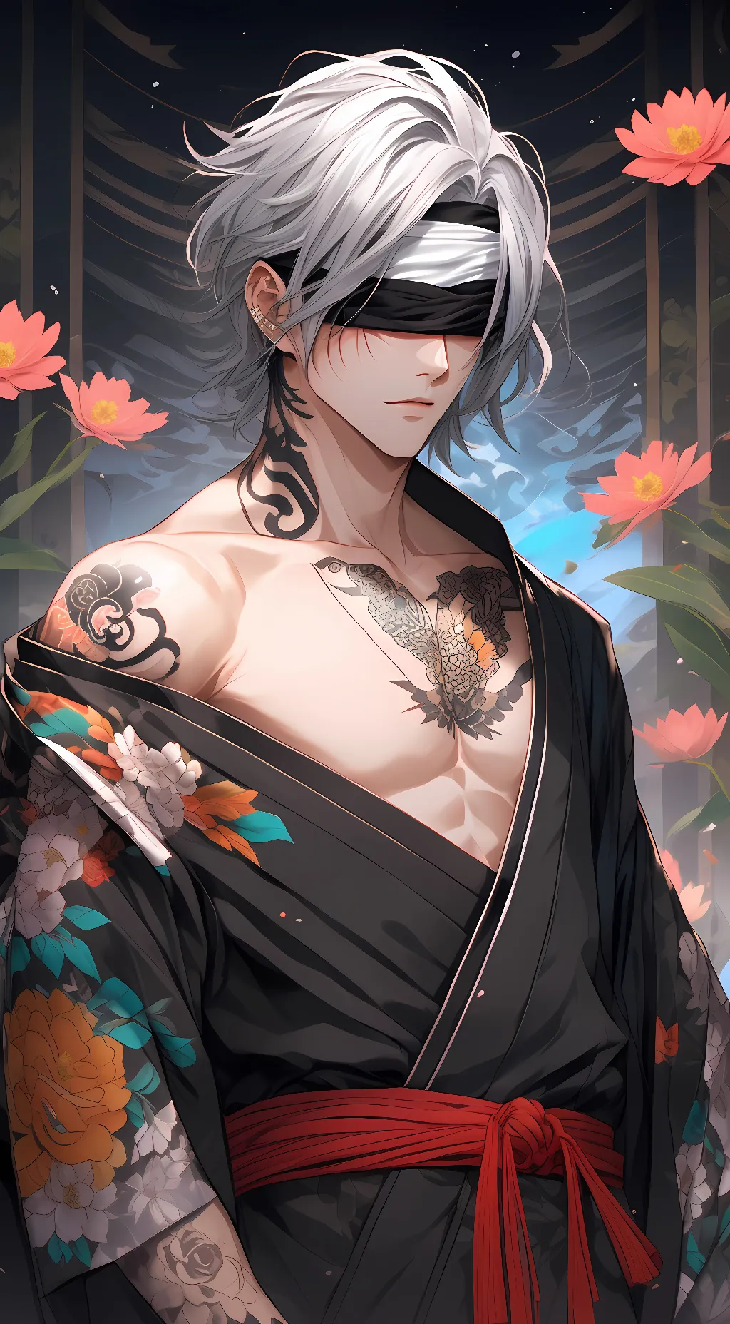 ai character: Kaze Inou background