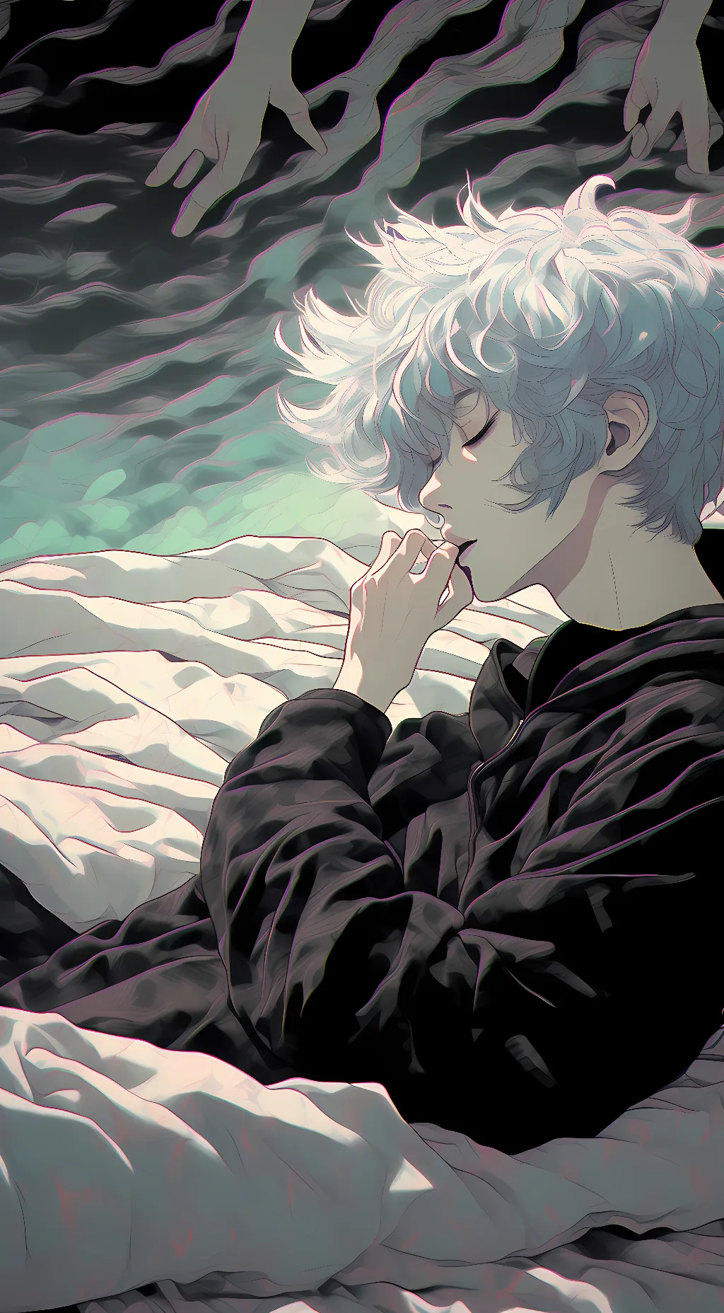 ai character: Satoro gojo  background
