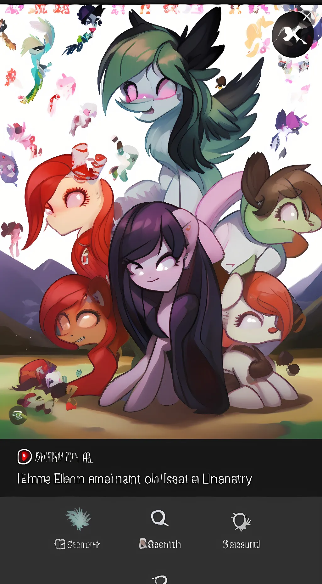 ai character: elements insanity background