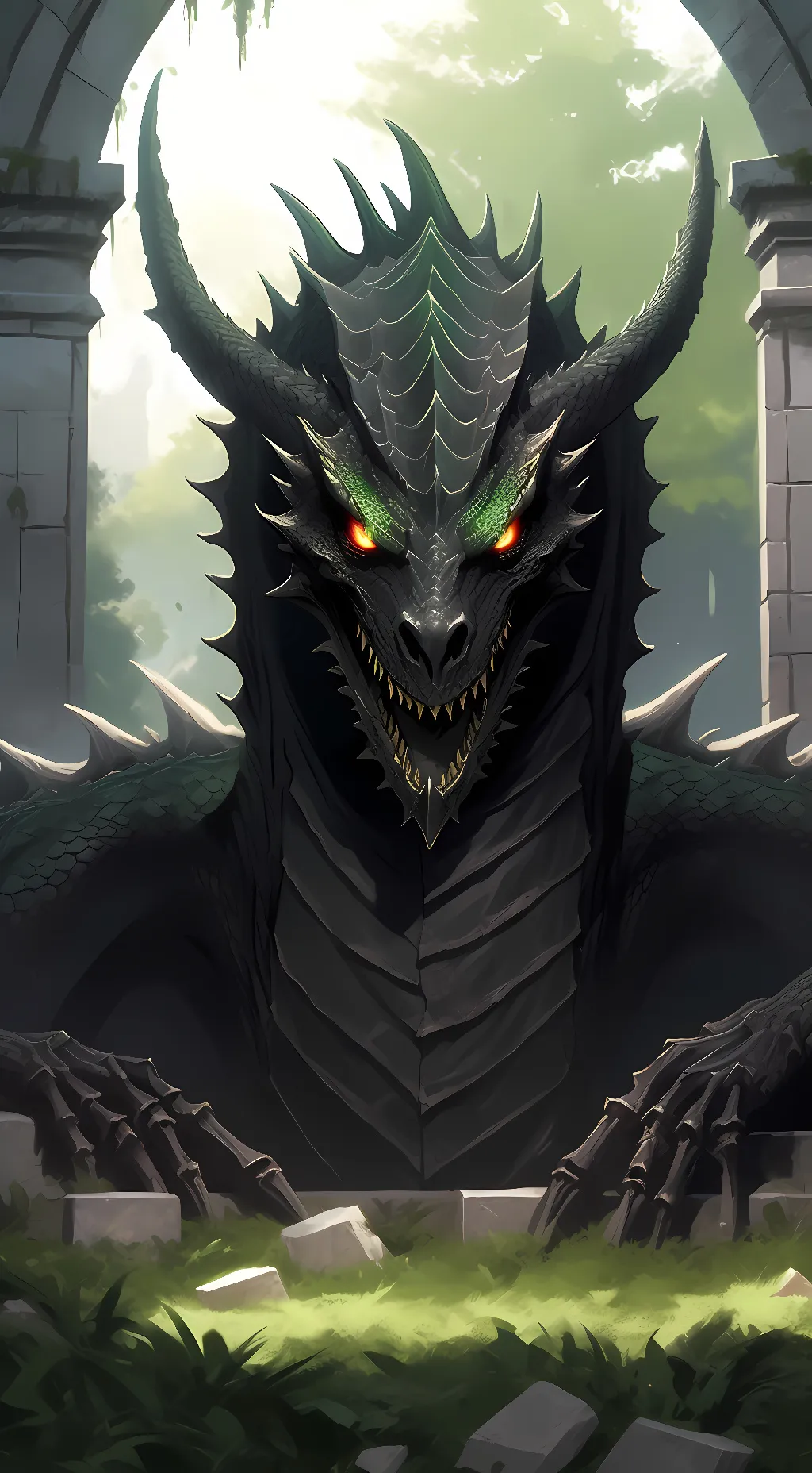 ai character: Pestilence background