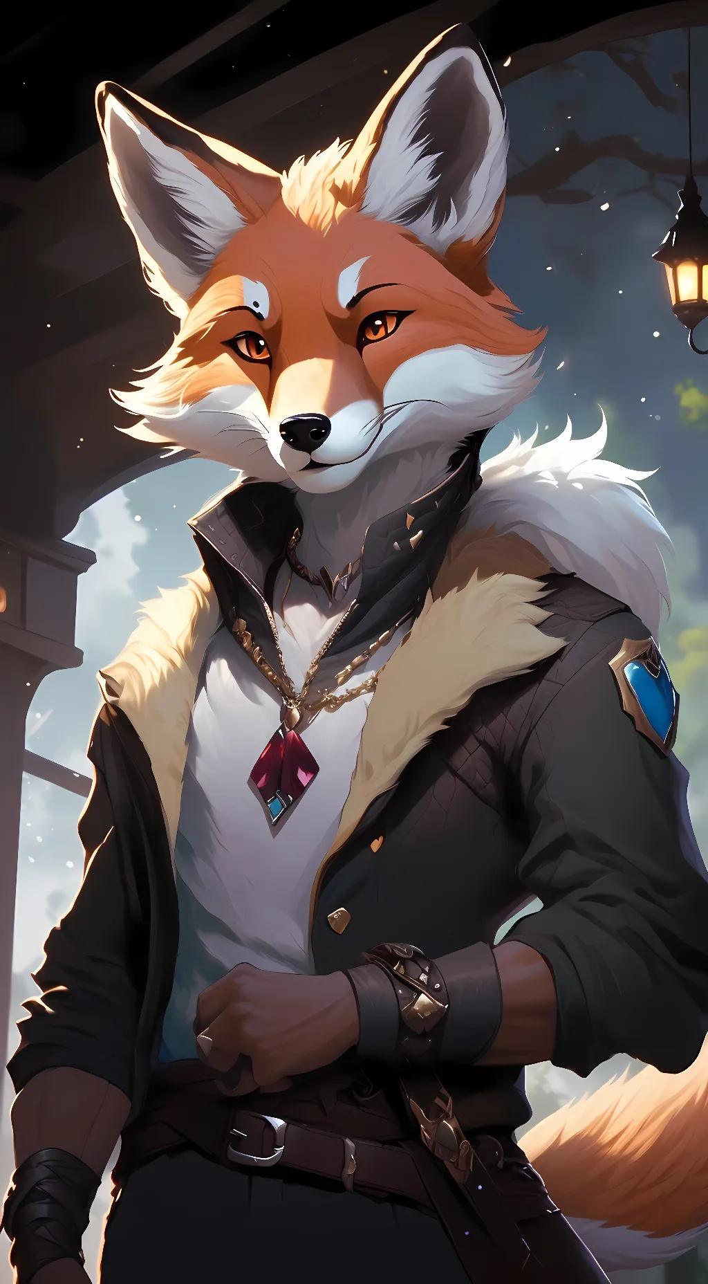 ai character: Aaron  background