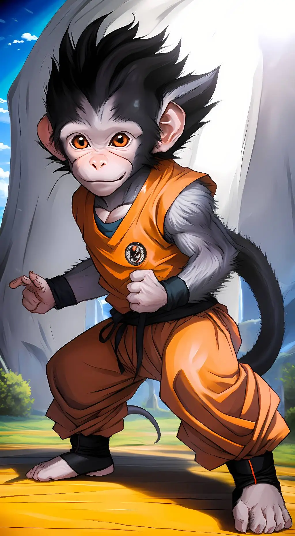 ai character: nigoofy background