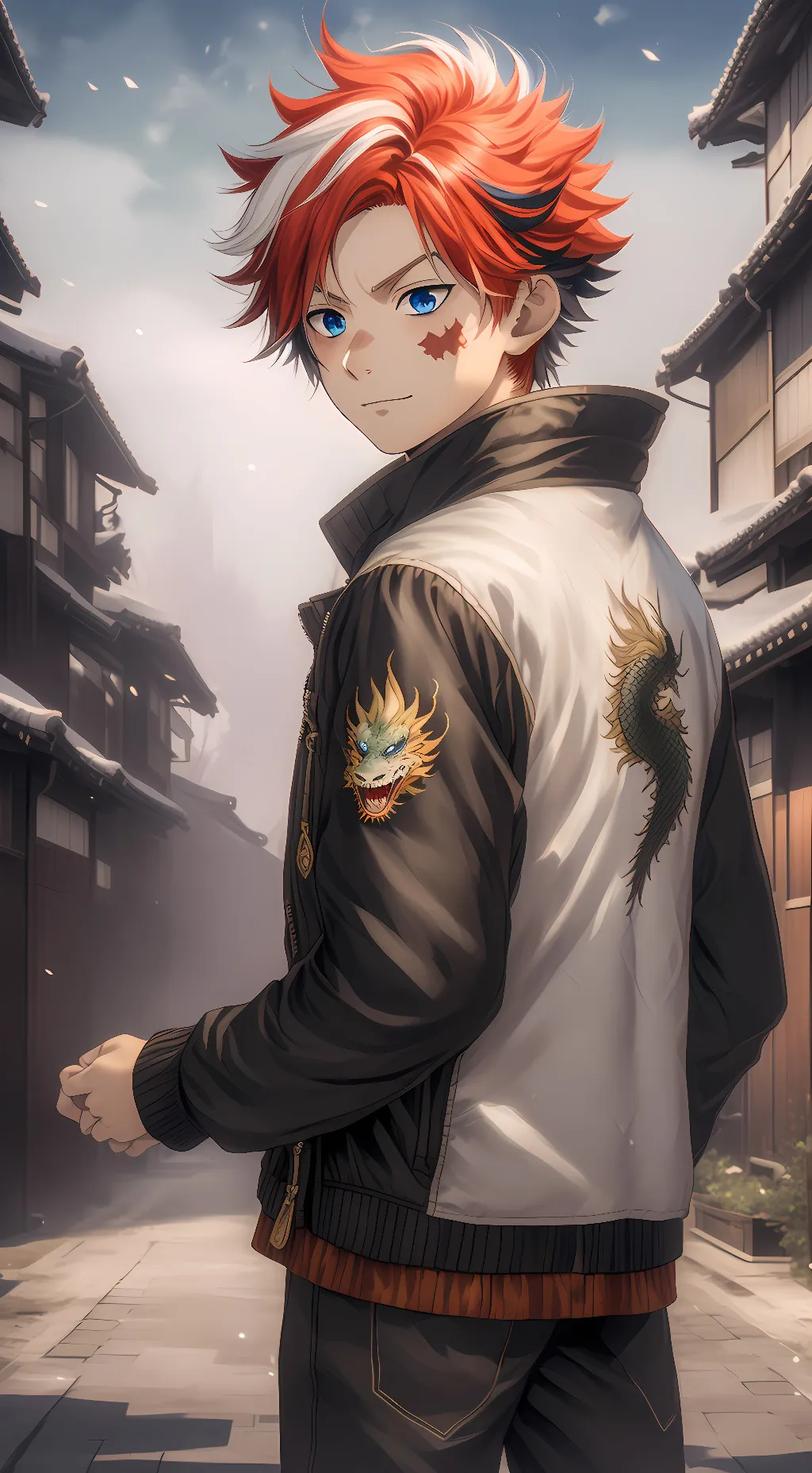 ai character: Anime Dorms Rooms  background