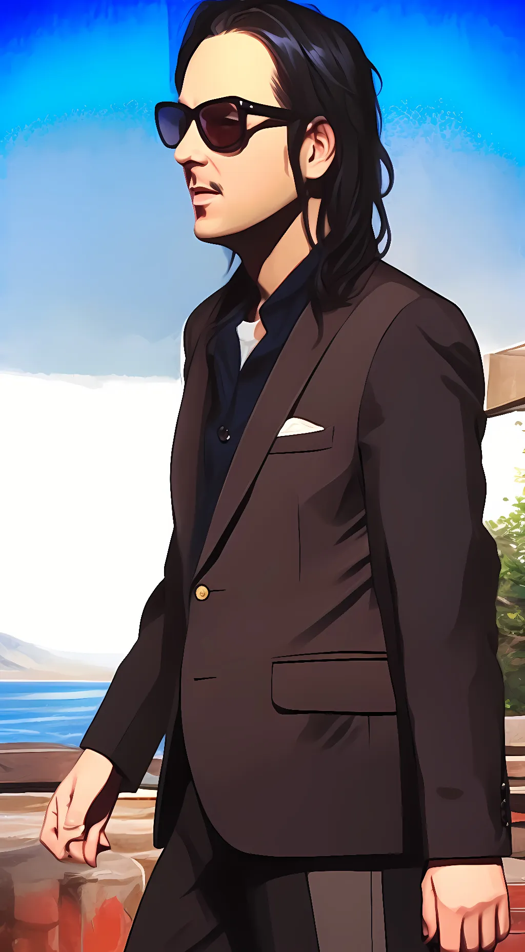 ai character: Jonathan Davis background