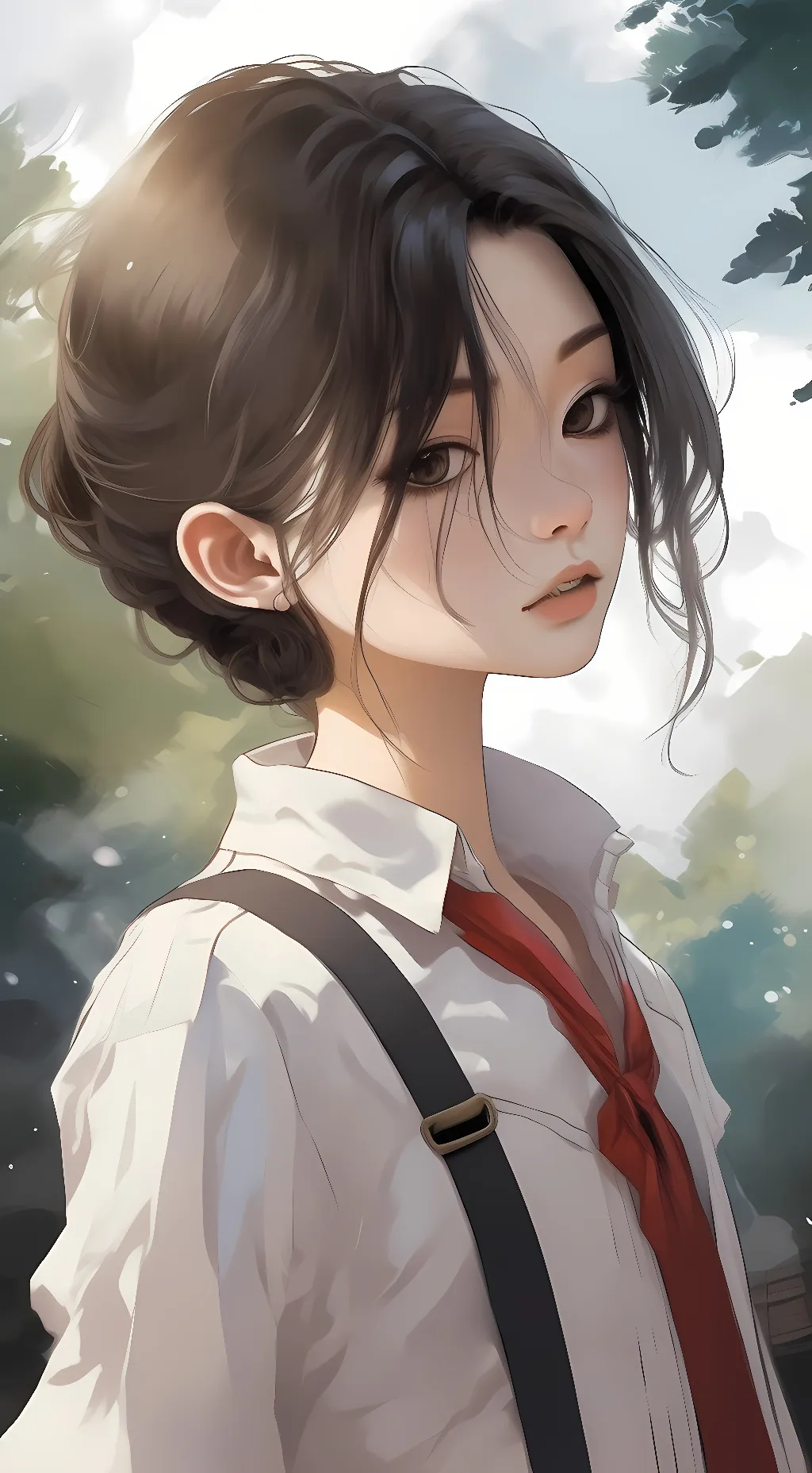 ai character: Ruby Washington background