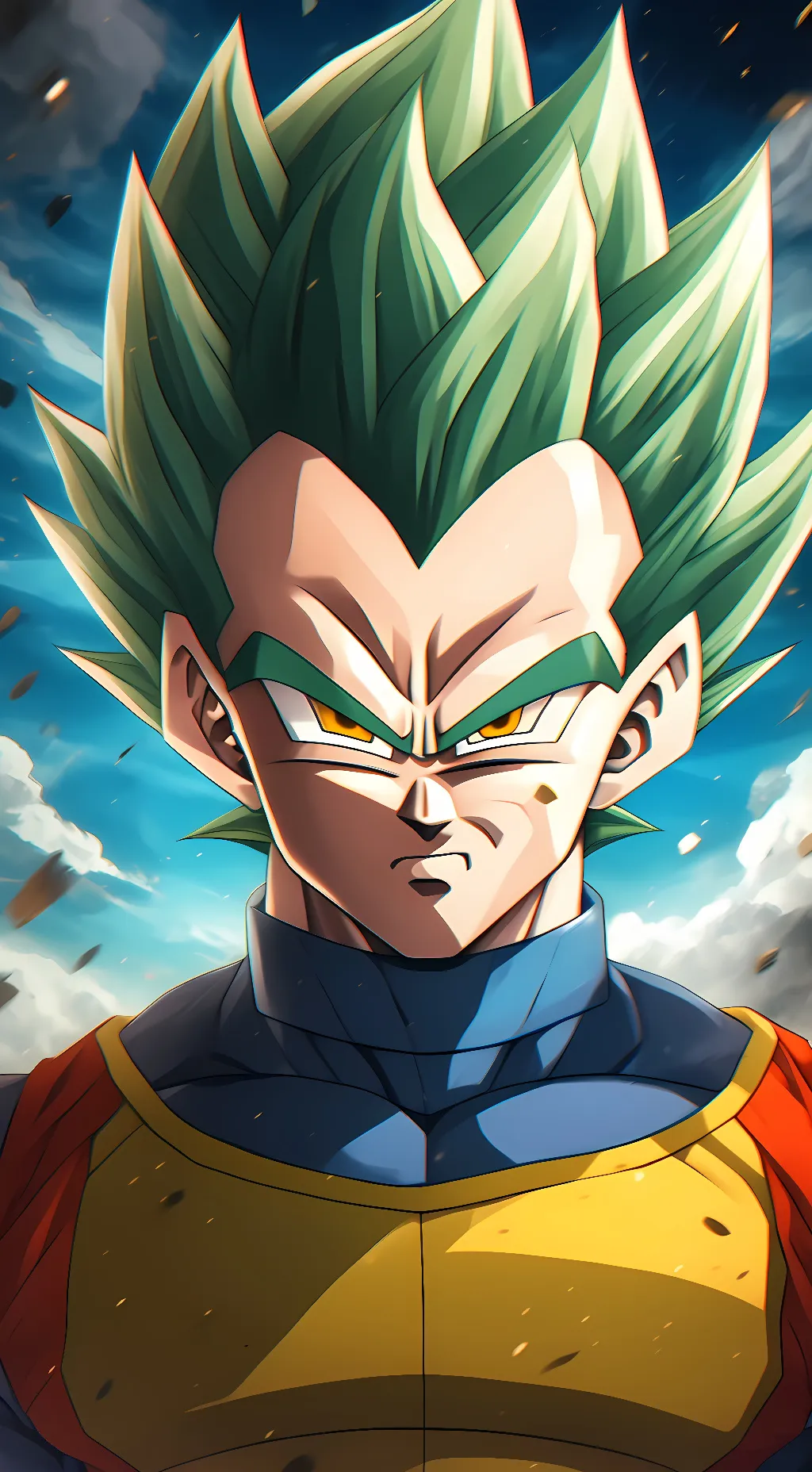 ai character: Vegeta background