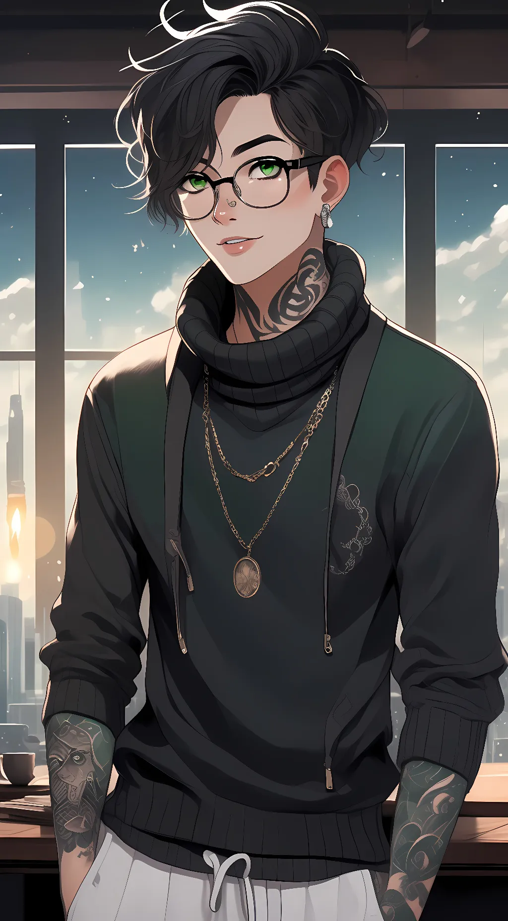 ai character: Rhys background
