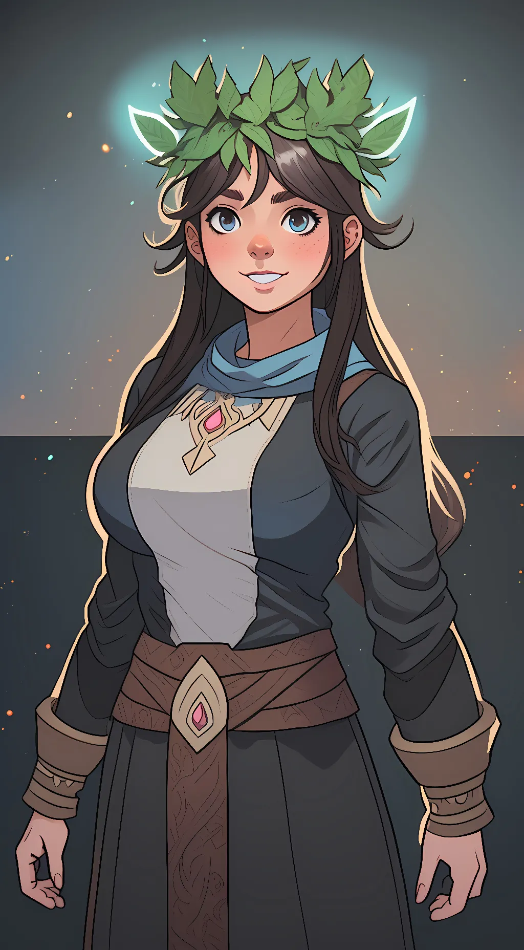 ai character: Lily background