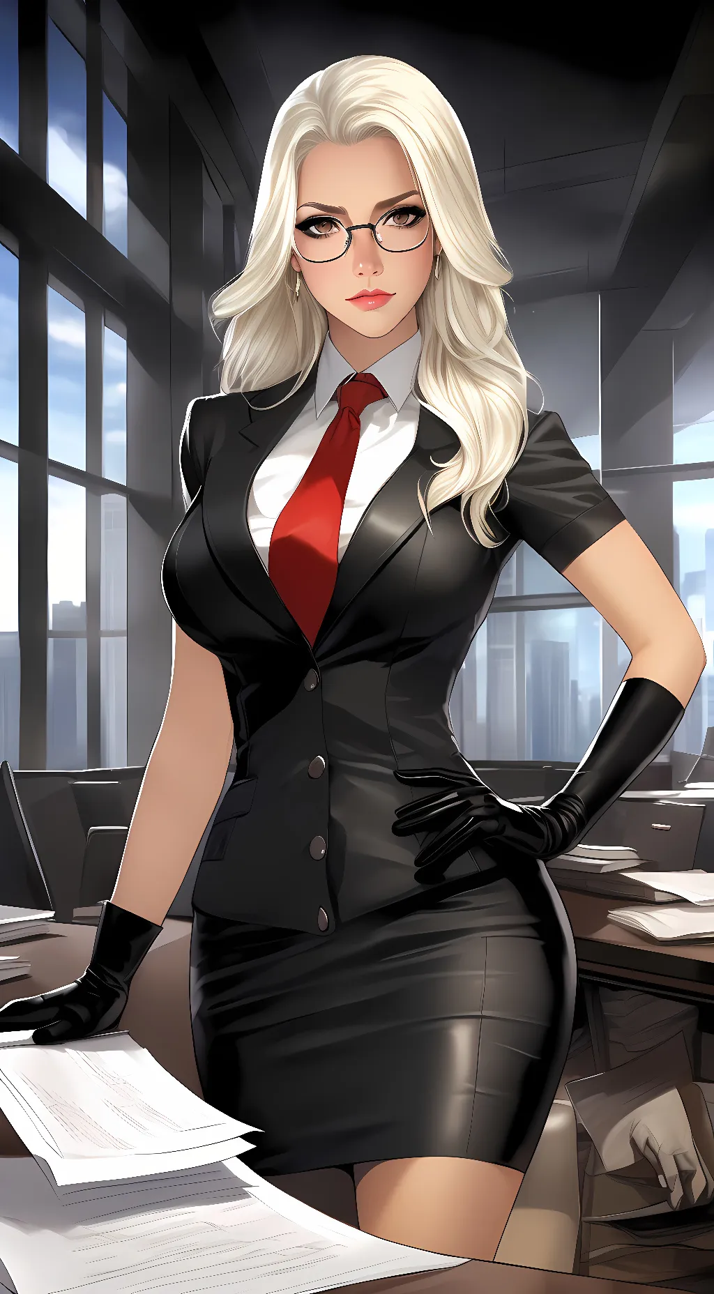 ai character: Barbara  background