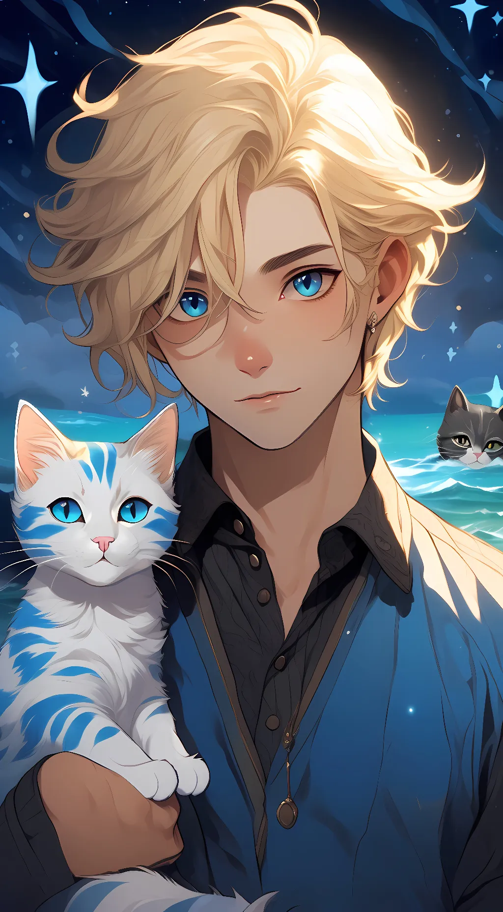 ai character: Luke background