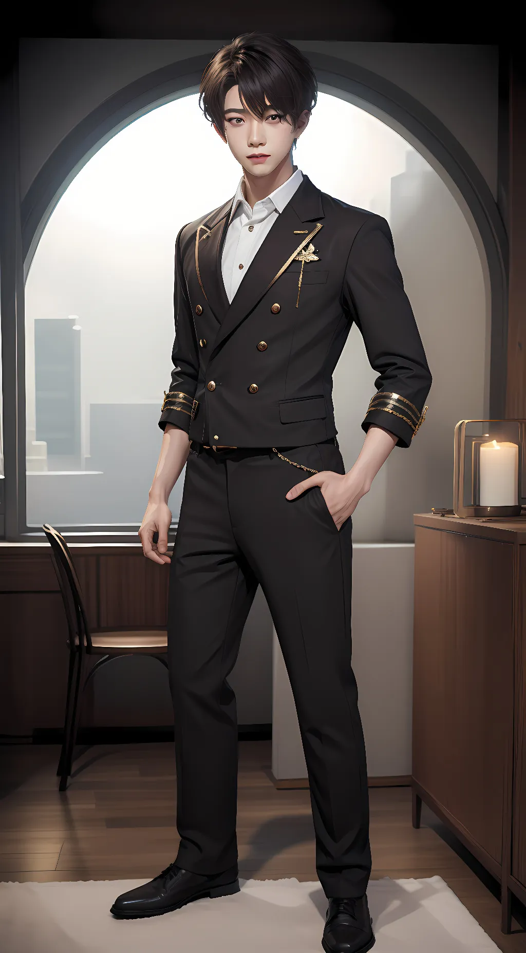 ai character: min ho background