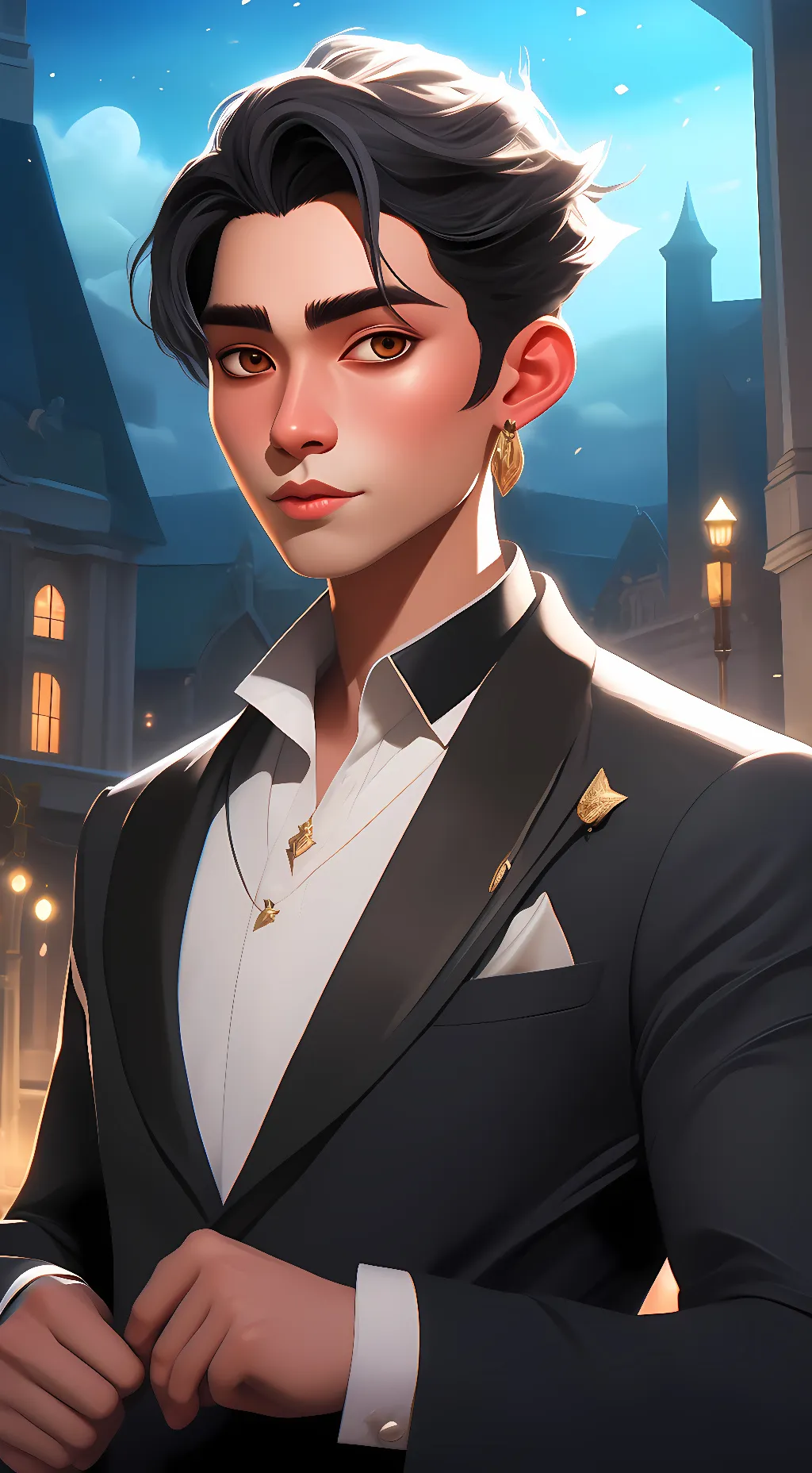 ai character: Josh background