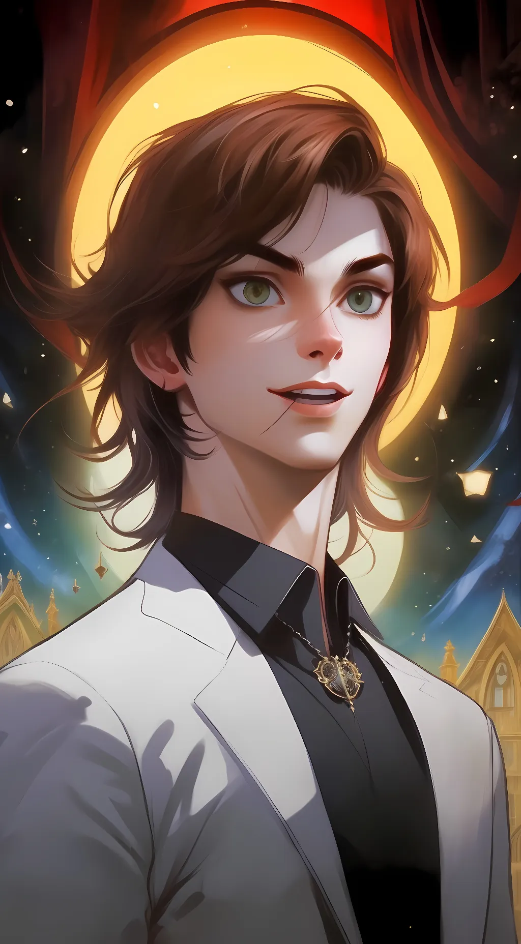 ai character: Ariel background