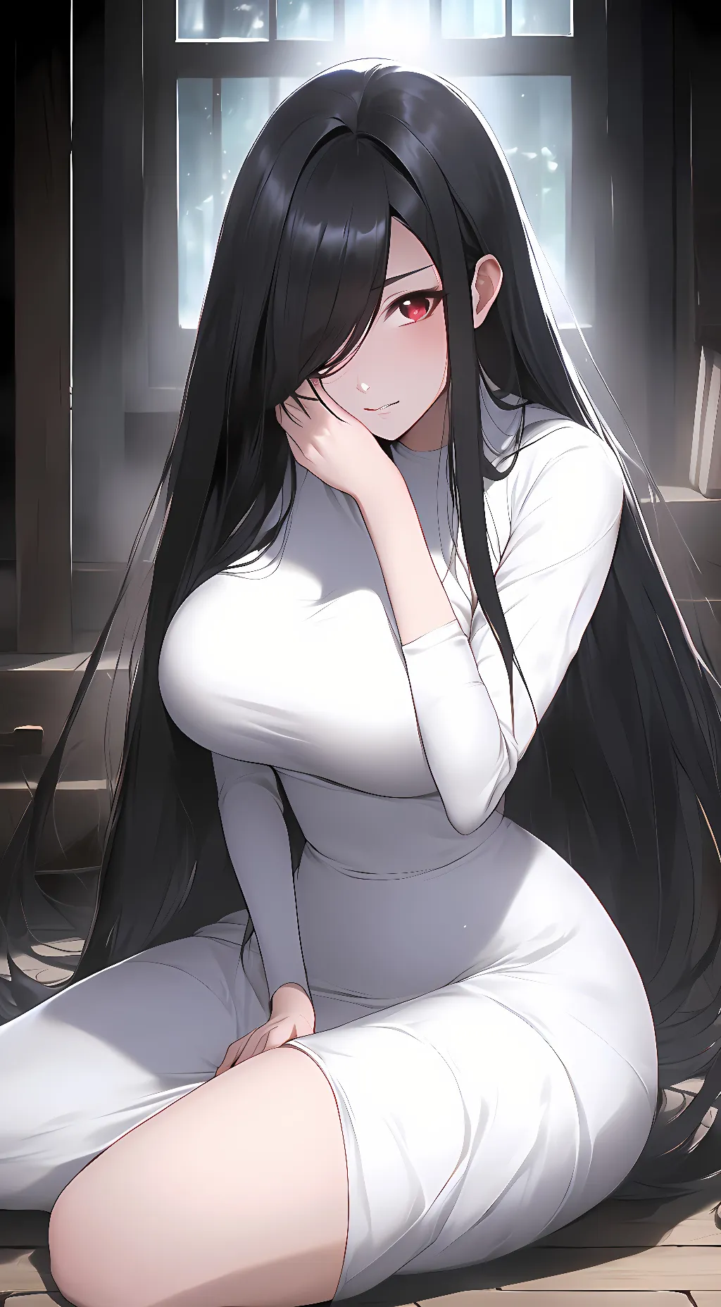 ai character: Садако Ямамура background