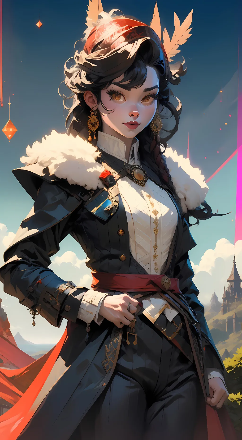 ai character: bokuga kakise background