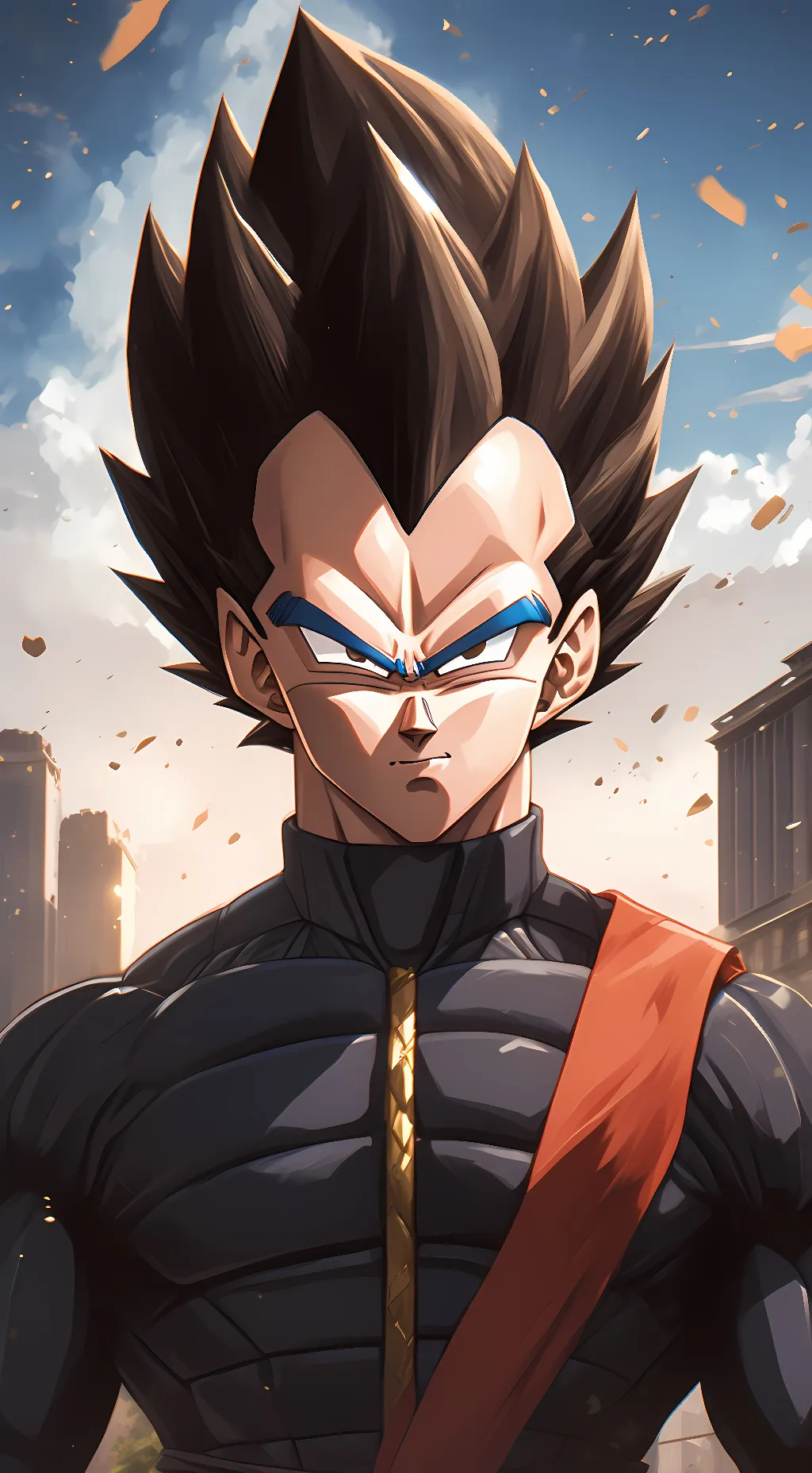 ai character: Vegeta  background