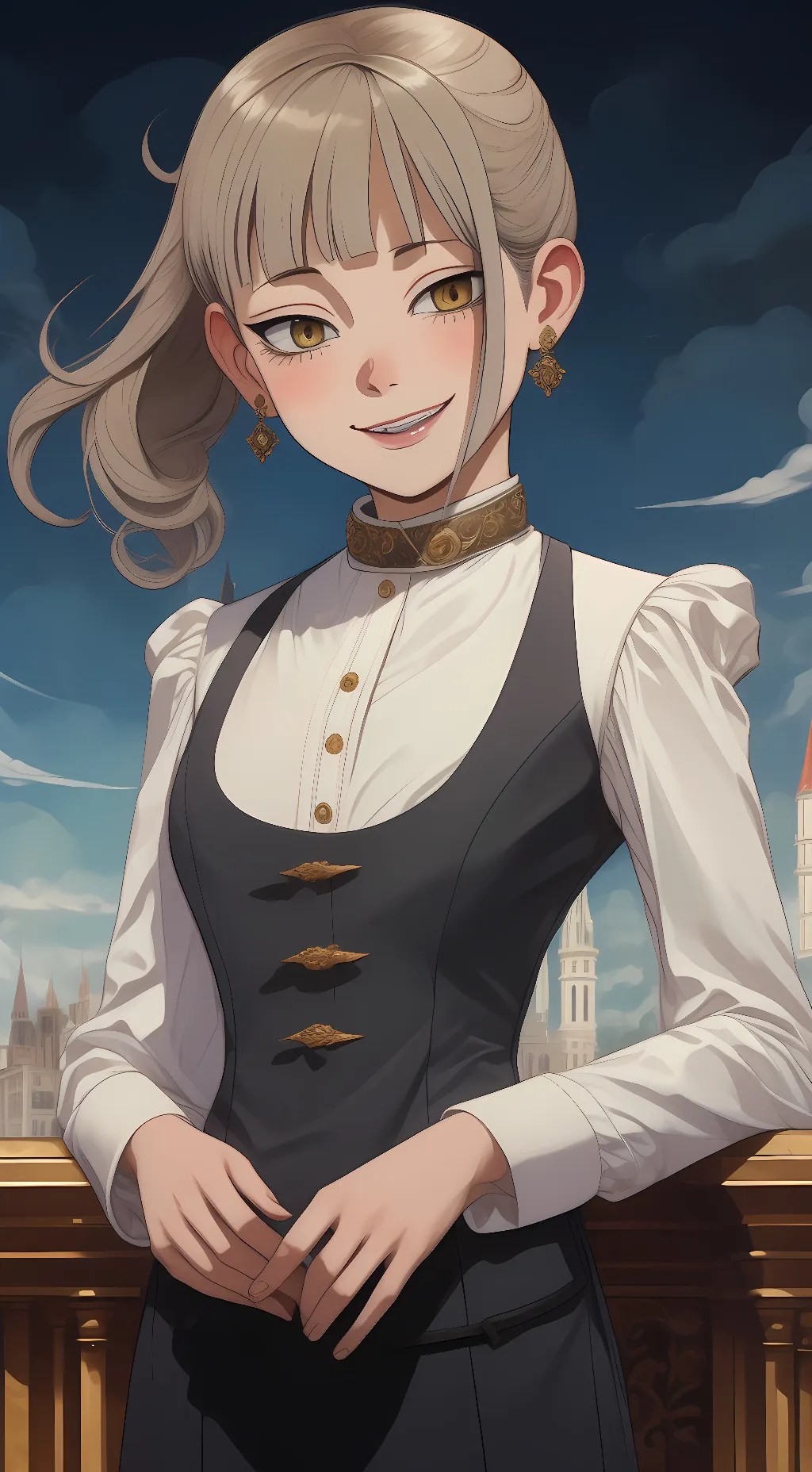 ai character: Toga background