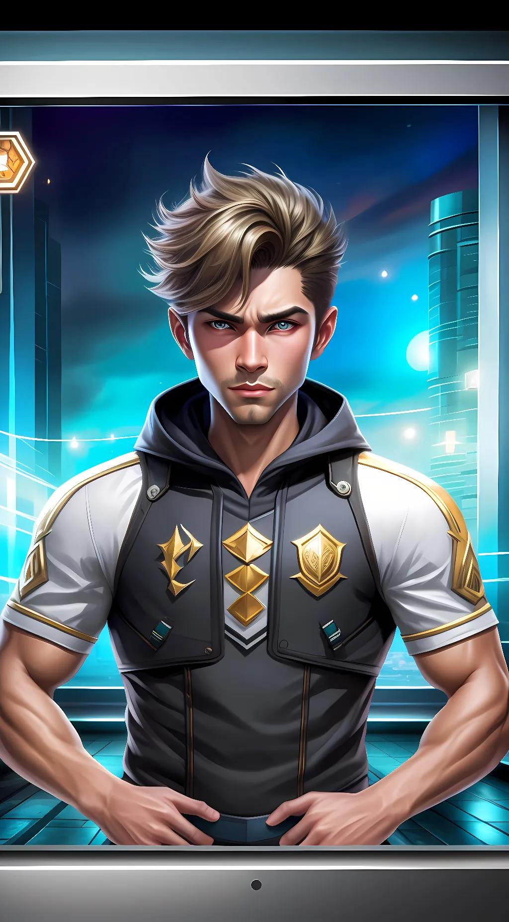 ai character: aiden  background