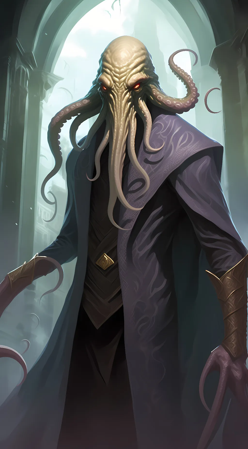 ai character: Cthulhu  background