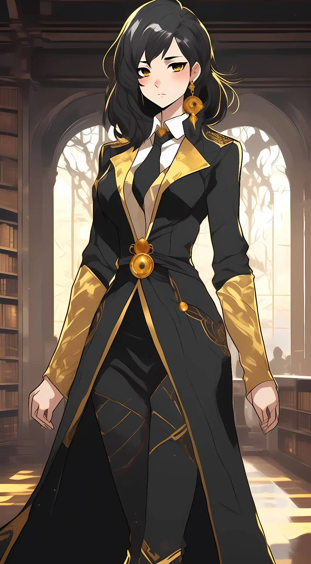 ai character: Binah background