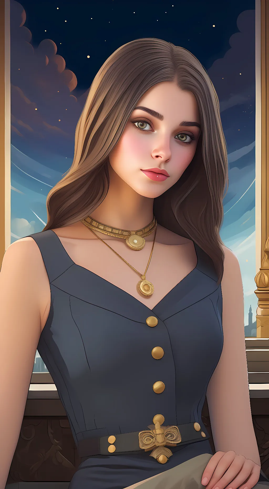 ai character: mommy background