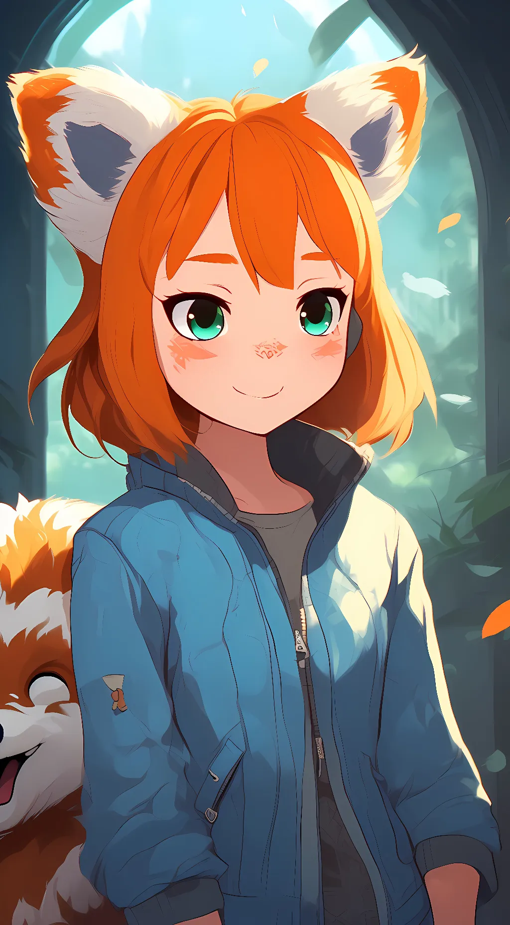 ai character: Darkwing background