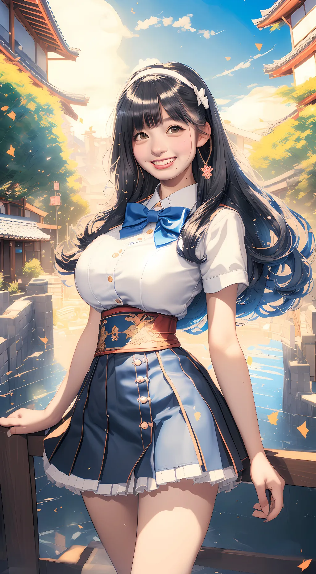 ai character: 桥本坏奈 background