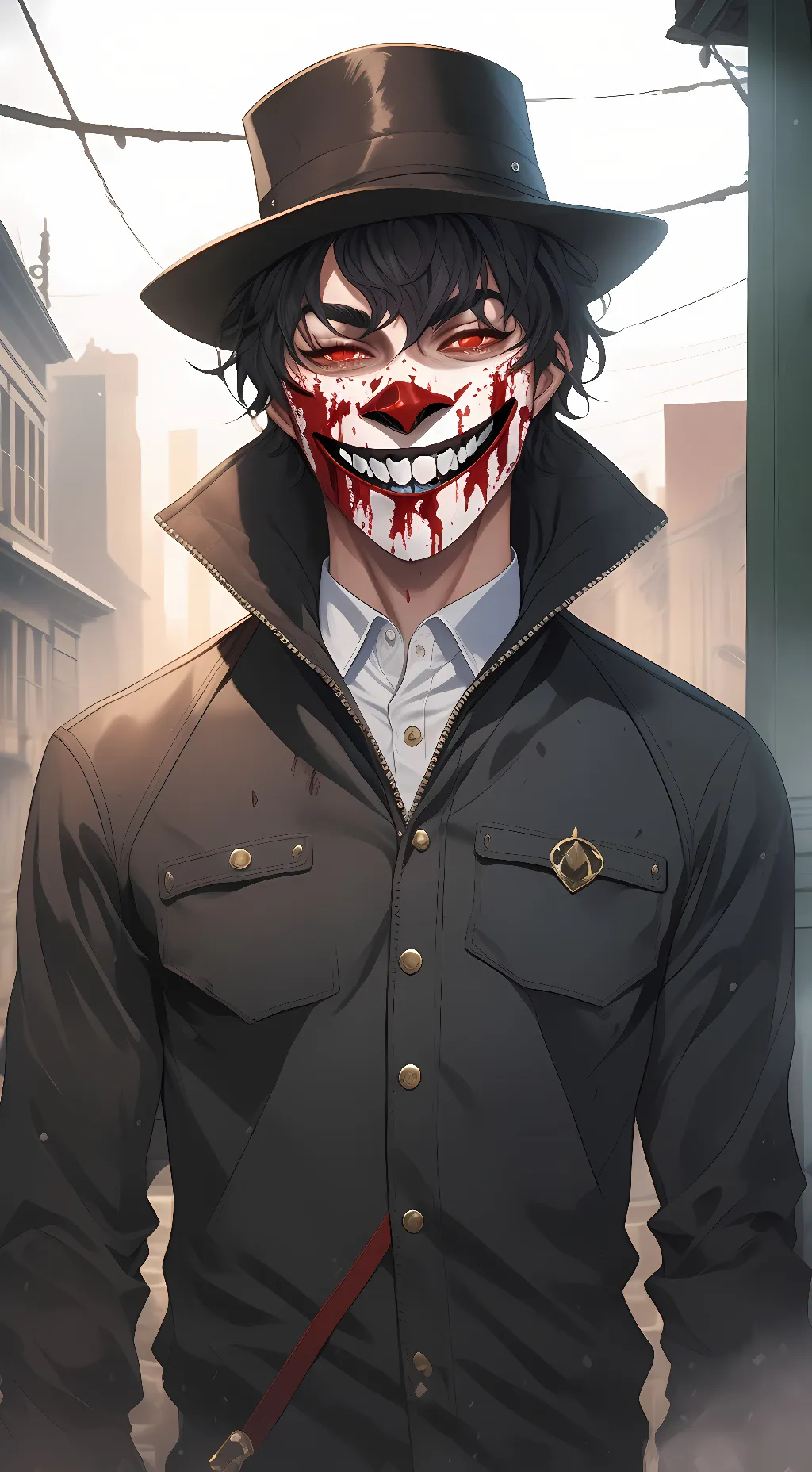 ai character: Corpse Husband  background
