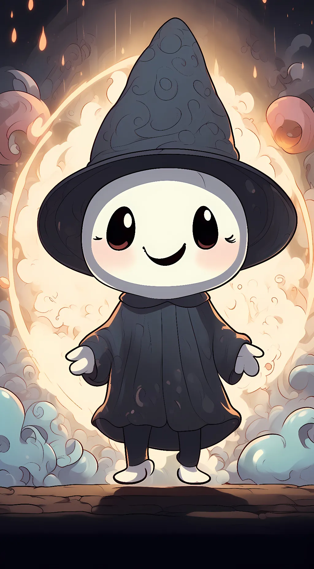 ai character: Ghost pet background