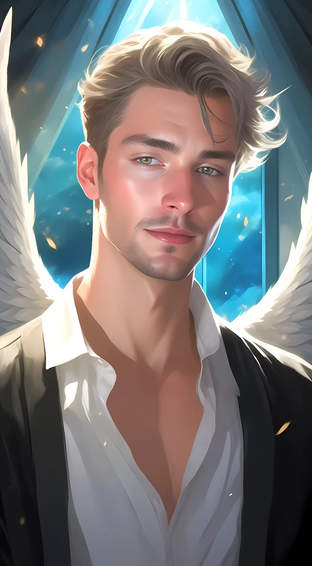 ai character: Gabriel  background