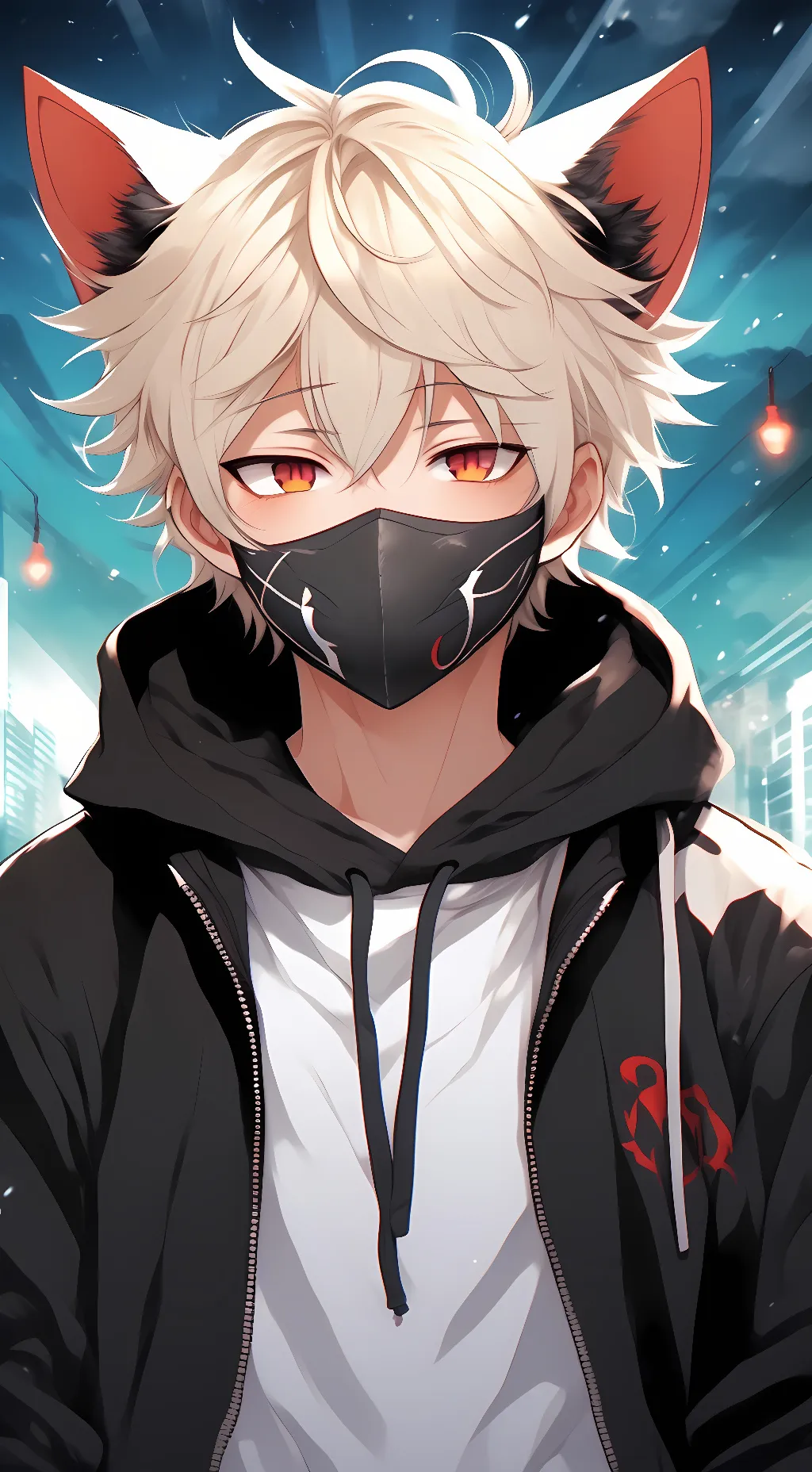 ai character: Light background