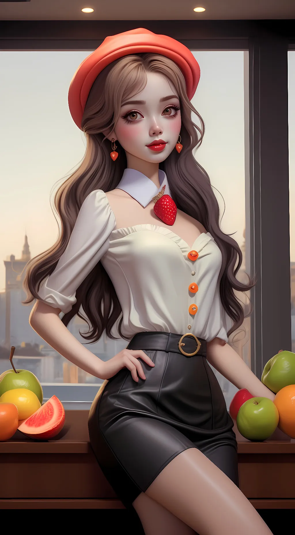ai character: Yolanda  background